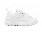 Zapatilla Urbana Estilo Retro para Mujer Blanco Monocromático