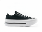 Zapatillas Urbanas de Plataforma para Mujer - Negro