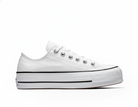 Zapatilla Urbana Plataforma Mujer Blanco