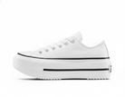 Zapatillas urbanas de plataforma para mujer, blanco