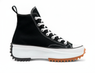 Zapatilla Urbana Plataforma Caña Alta Mujer Negro