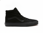 Zapatilla Urbana de Caña Alta Unisex Negra
